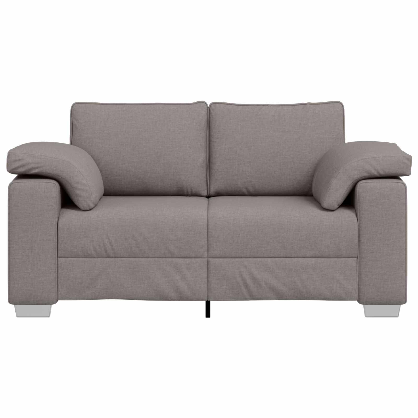 Loveseat Taupe 160 cm Stof is nu te koop bij PeponiXL, paradijselijk wonen!