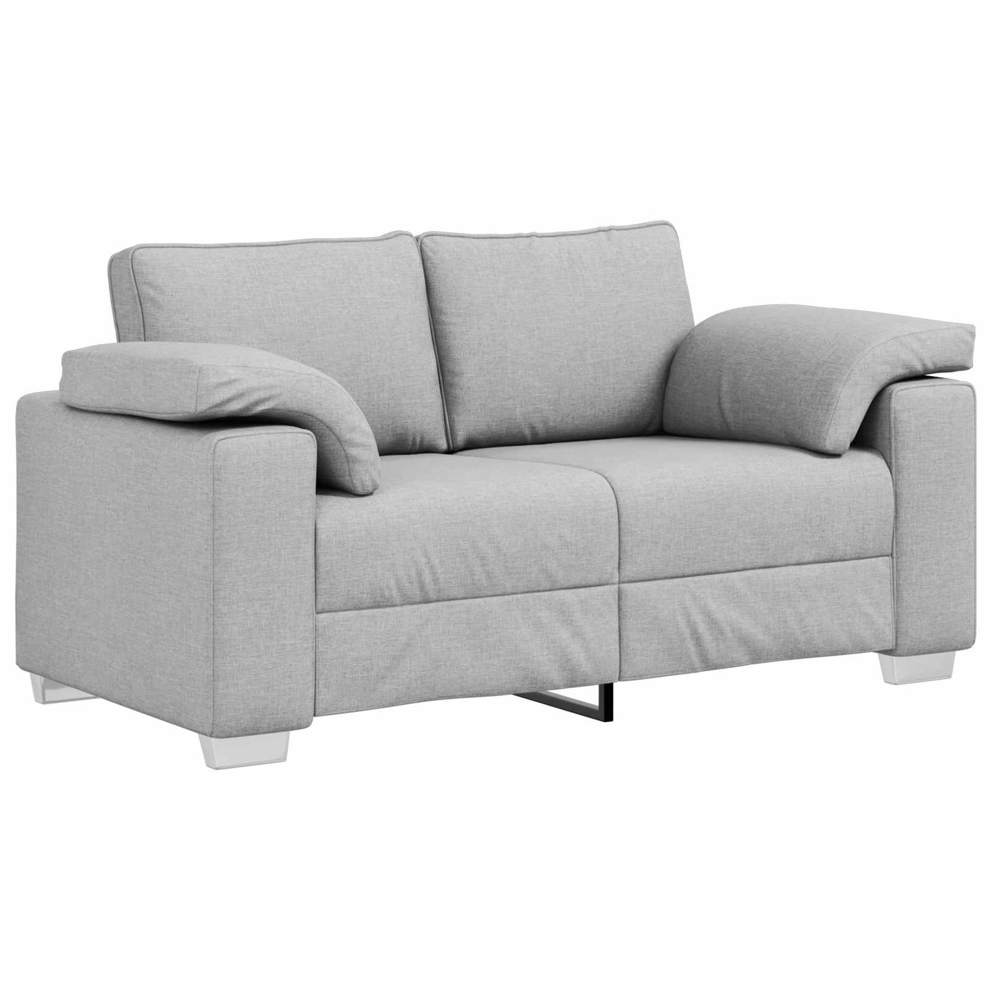 Loveseat Wolkengrijs 160 cm Stof is nu te koop bij PeponiXL, paradijselijk wonen!