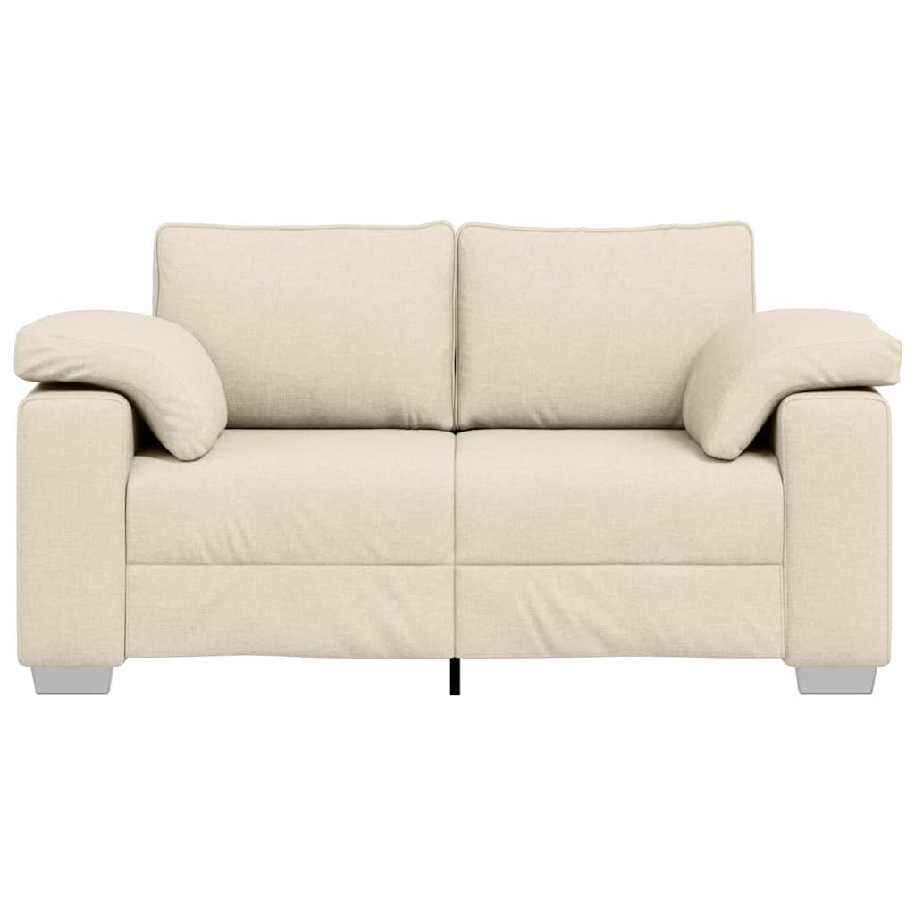 2-Zits Sofa Beige 160 cm Linnen-mix stof is nu te koop bij PeponiXL, paradijselijk wonen!