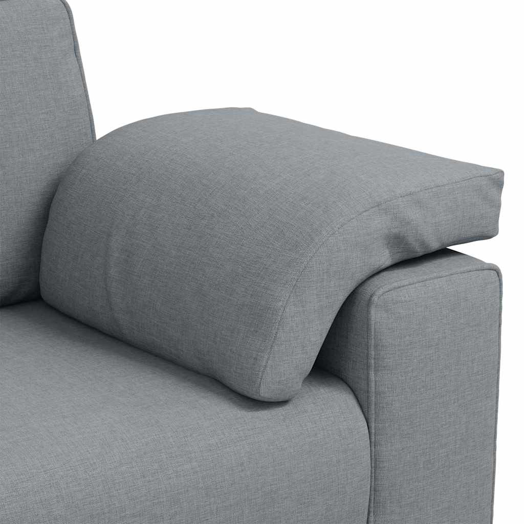 Loveseat Lichtgrijs 180 cm Stof is nu te koop bij PeponiXL, paradijselijk wonen!