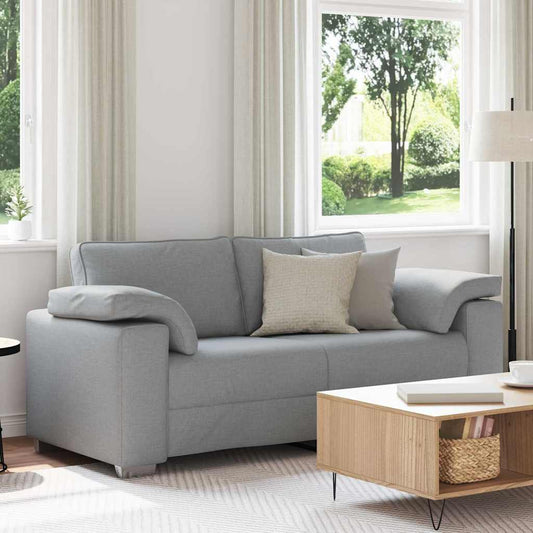 Loveseat Lichtgrijs 180 cm Stof is nu te koop bij PeponiXL, paradijselijk wonen!
