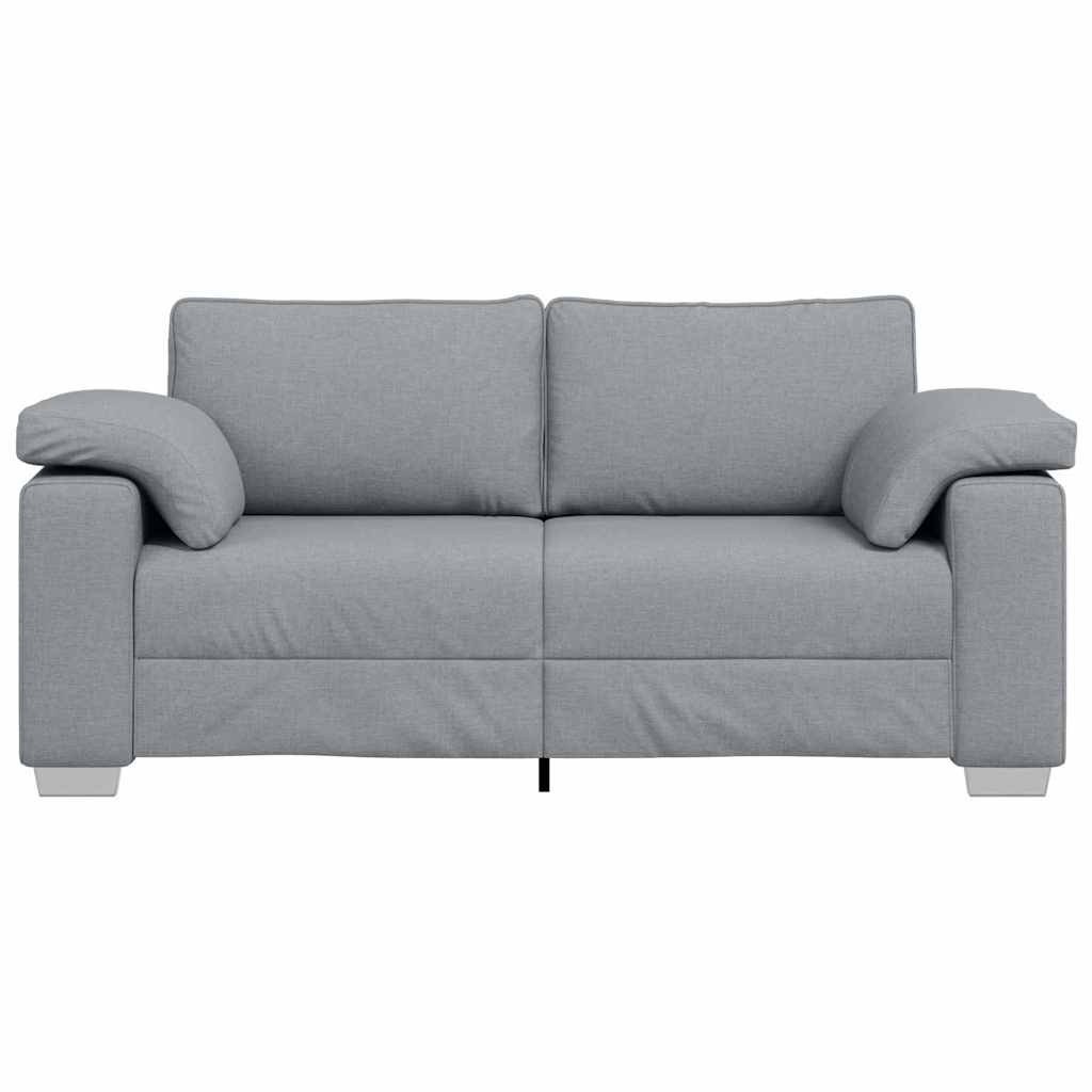 Loveseat Lichtgrijs 180 cm Stof is nu te koop bij PeponiXL, paradijselijk wonen!