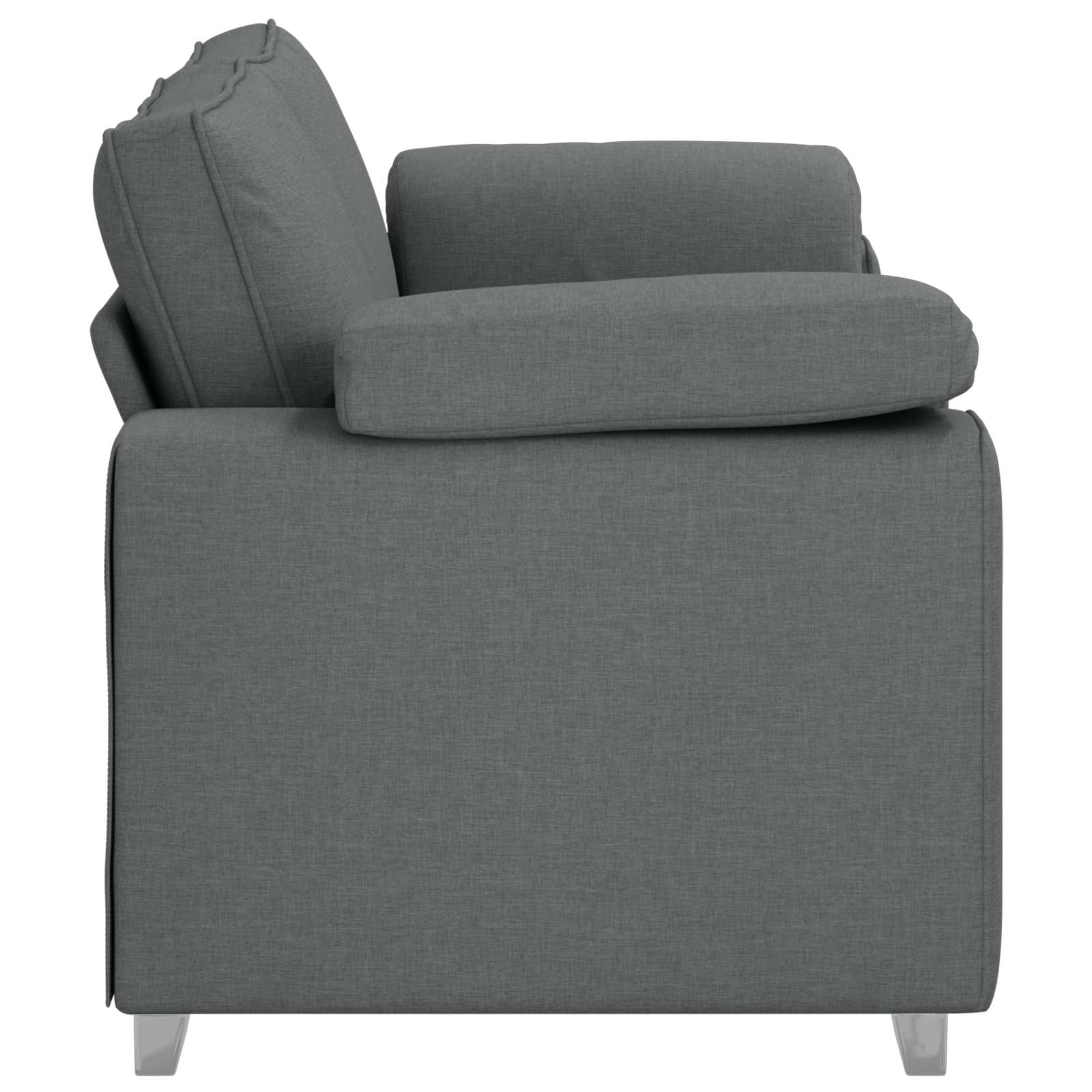 Loveseat Donkergrijs 180 cm Stof is nu te koop bij PeponiXL, paradijselijk wonen!