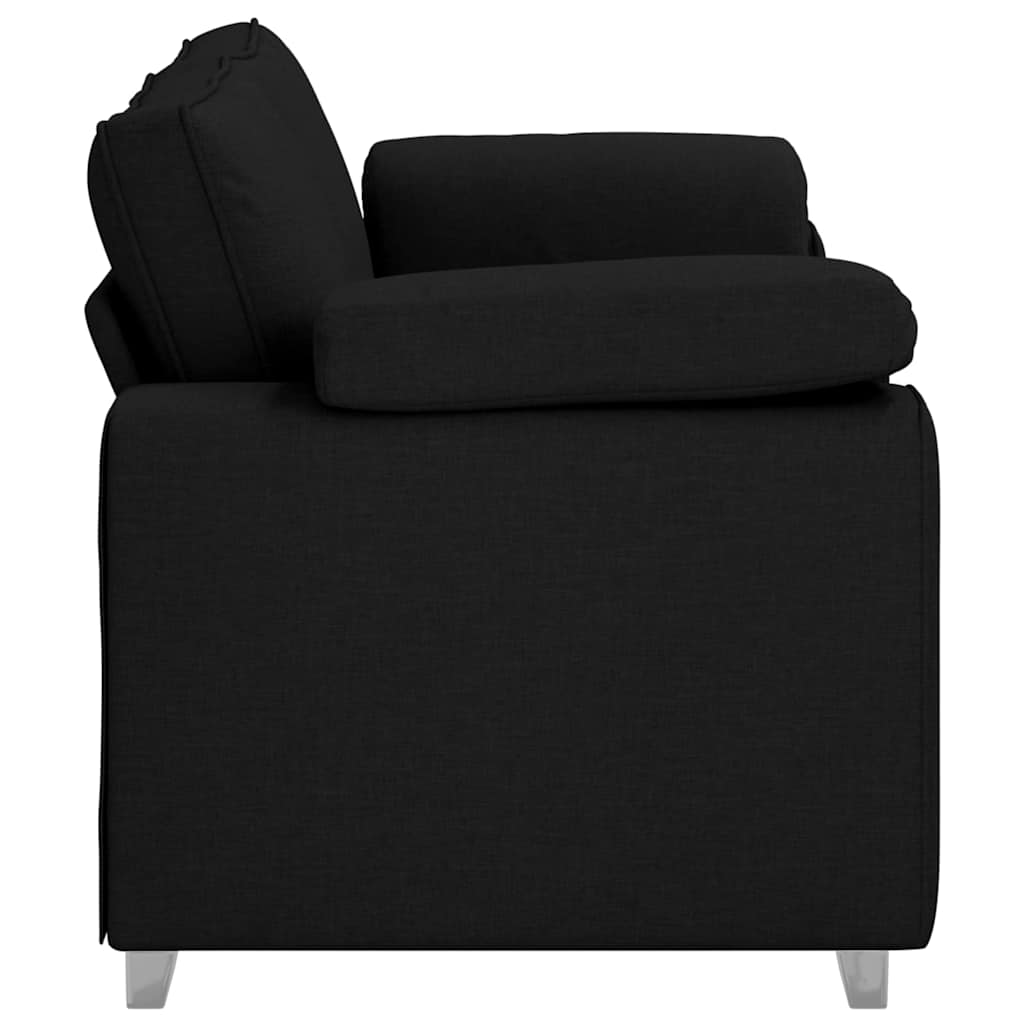 Loveseat Zwart 180 cm Stof is nu te koop bij PeponiXL, paradijselijk wonen!