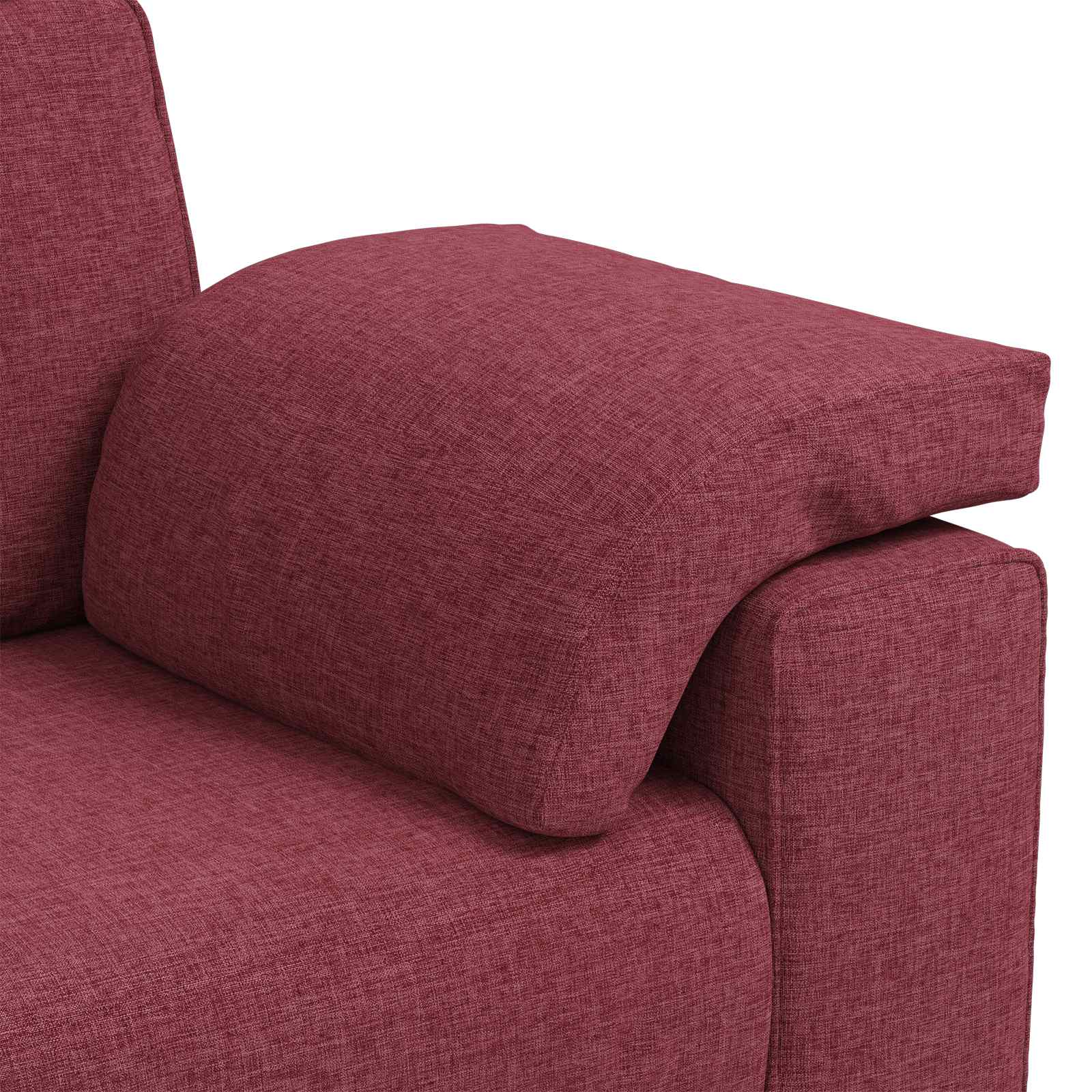 Loveseat Wijnrood 180 cm Stof is nu te koop bij PeponiXL, paradijselijk wonen!