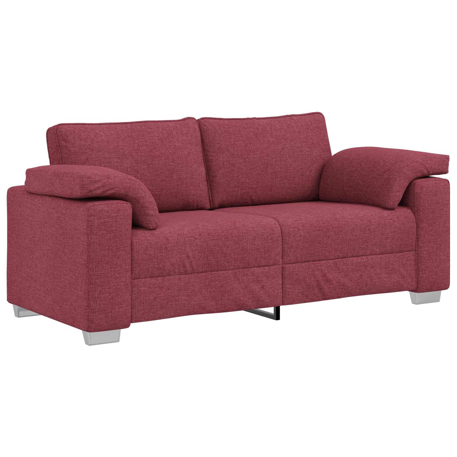 Loveseat Wijnrood 180 cm Stof is nu te koop bij PeponiXL, paradijselijk wonen!