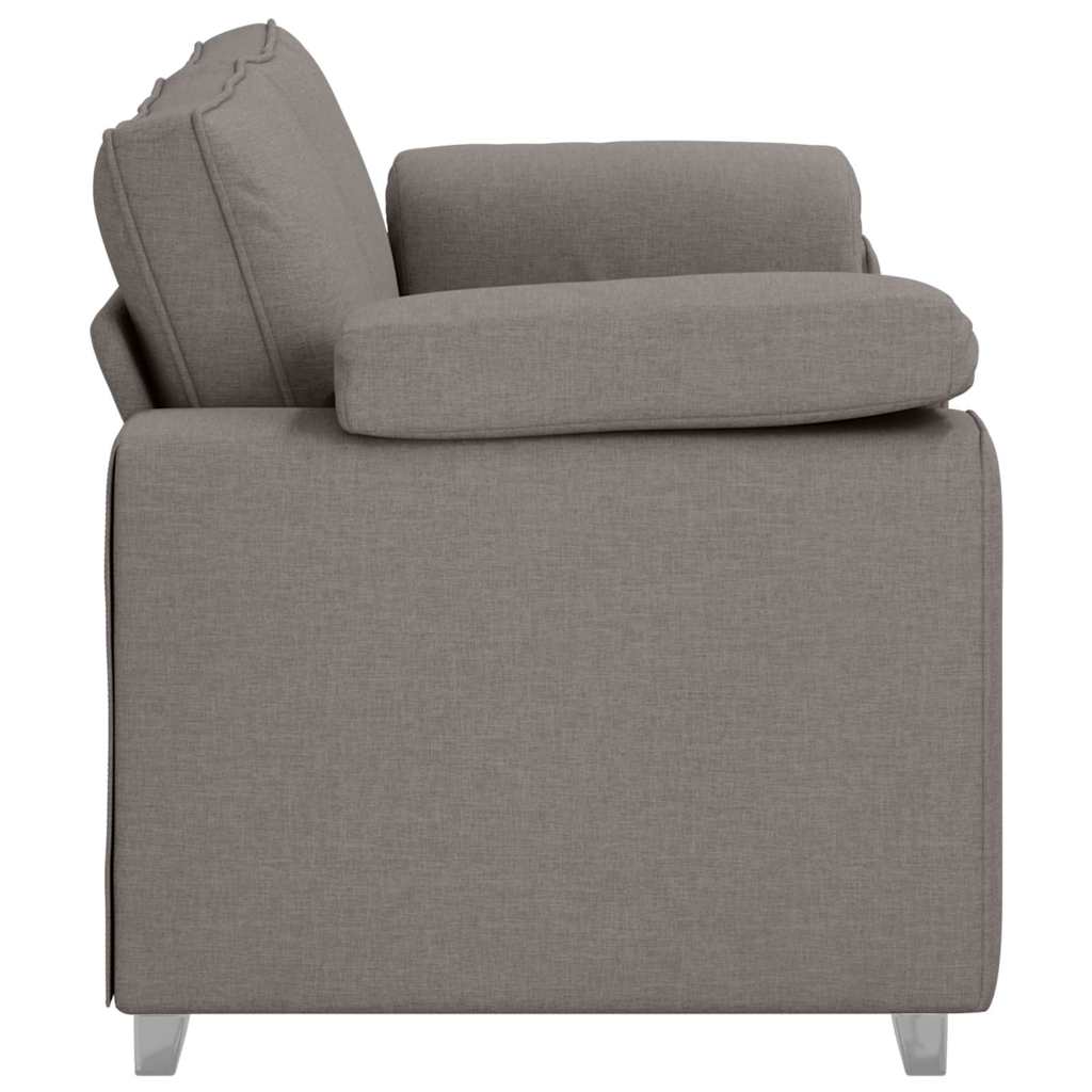 Loveseat Taupe 180 cm Stof is nu te koop bij PeponiXL, paradijselijk wonen!