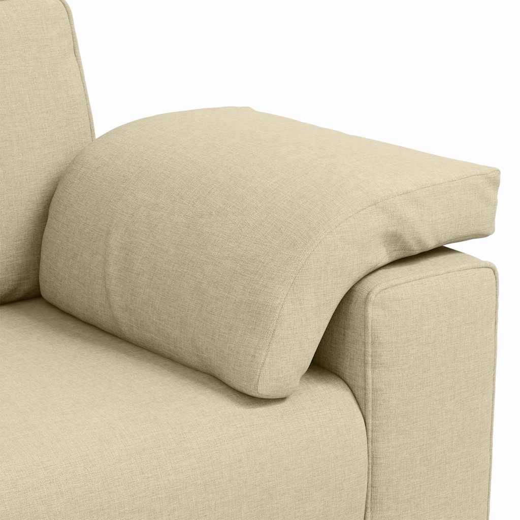 Loveseat Crème 180 cm Stof