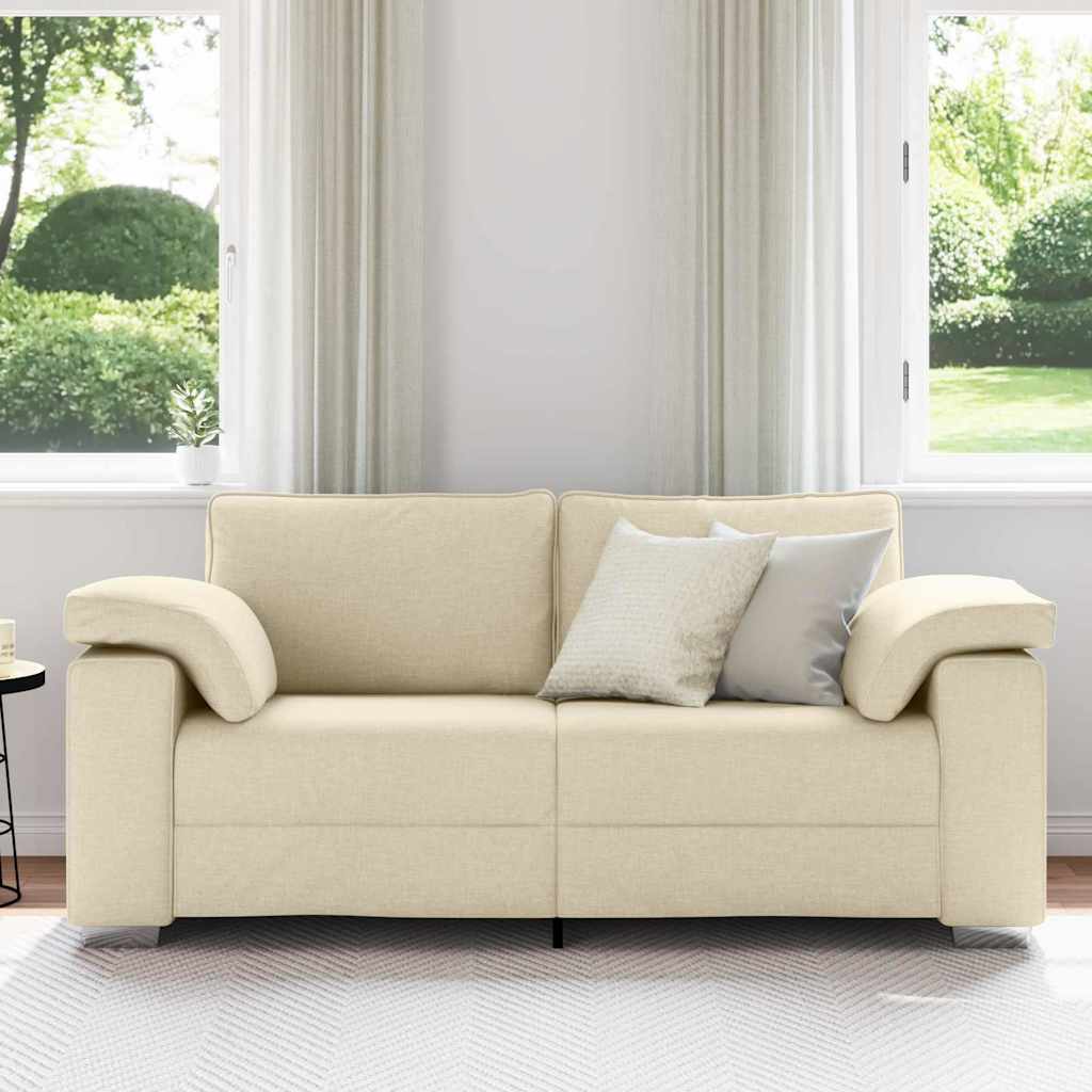 Loveseat Crème 180 cm Stof