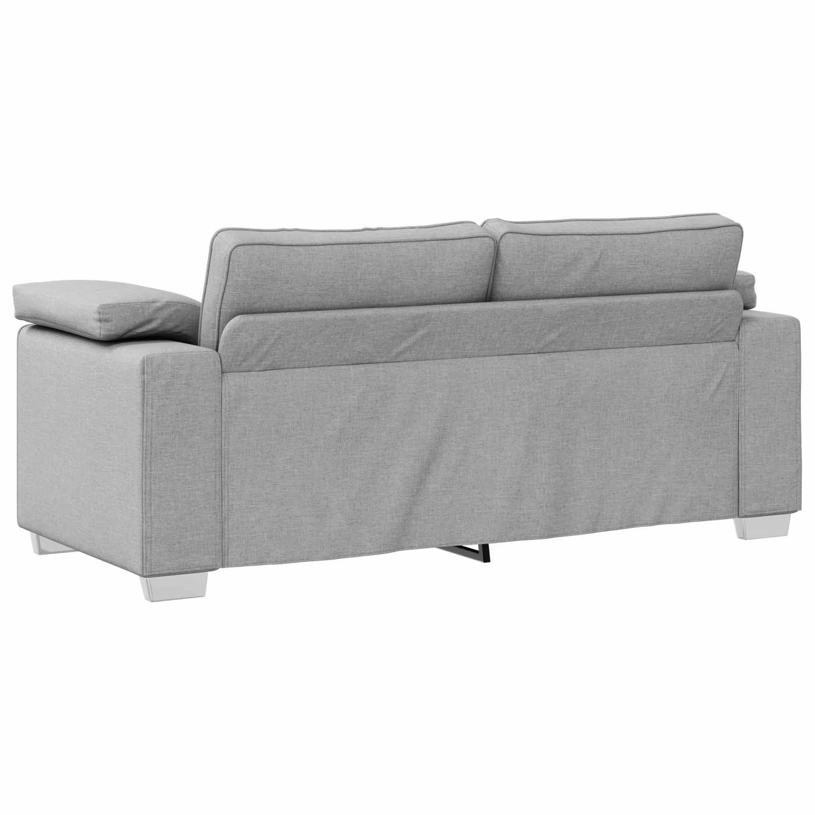 Loveseat Wolkengrijs 180 cm Stof is nu te koop bij PeponiXL, paradijselijk wonen!