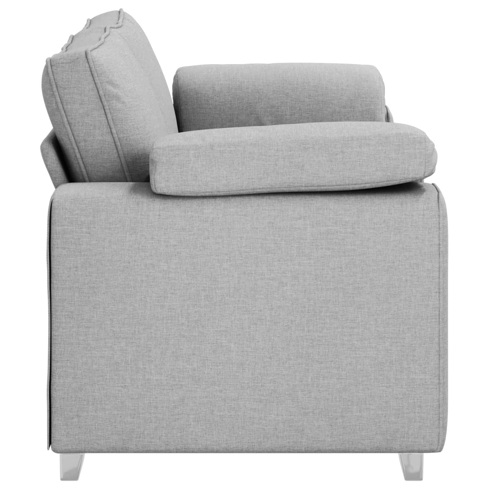 Loveseat Wolkengrijs 180 cm Stof is nu te koop bij PeponiXL, paradijselijk wonen!