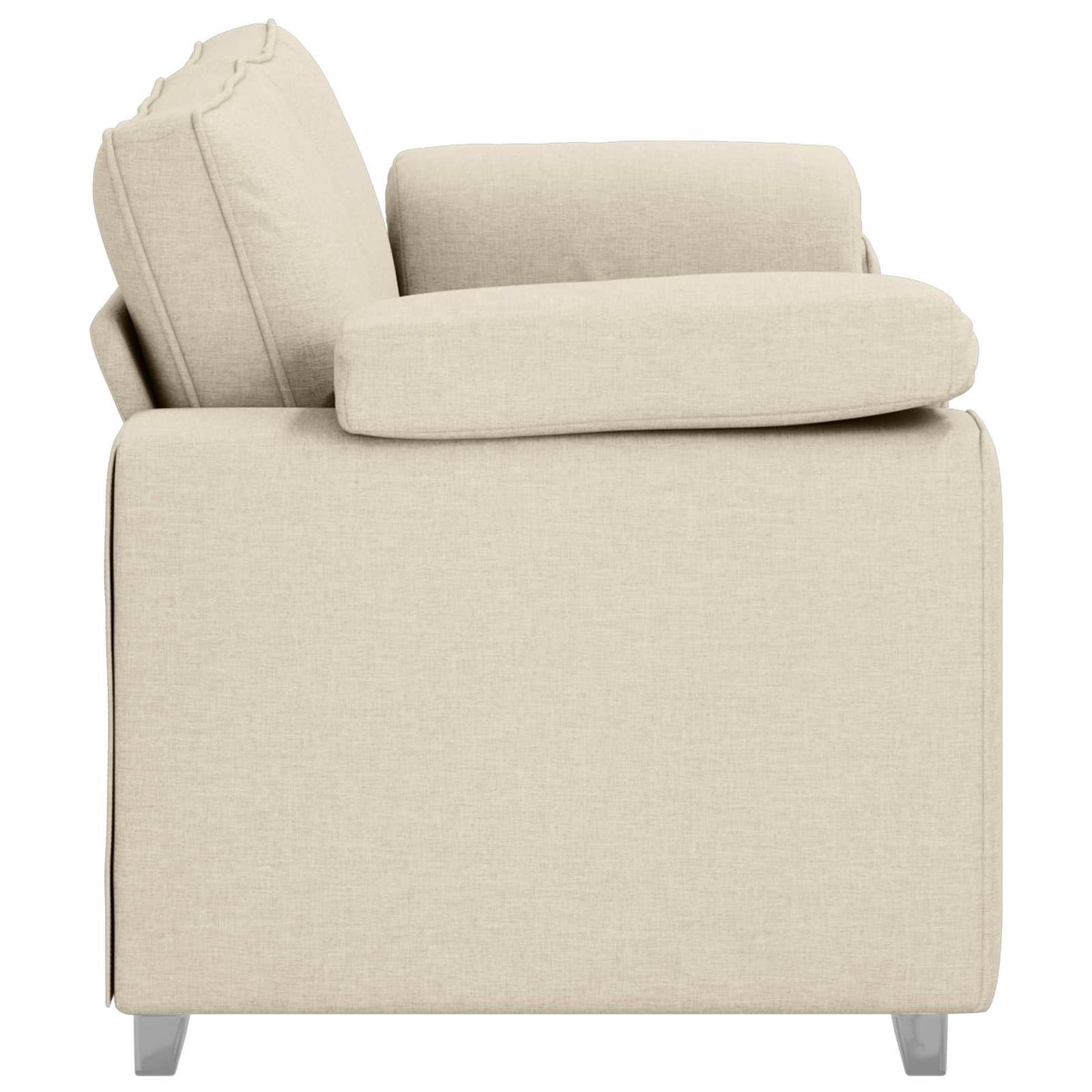2-Zits Sofa Beige 180 cm Linnen-mix stof