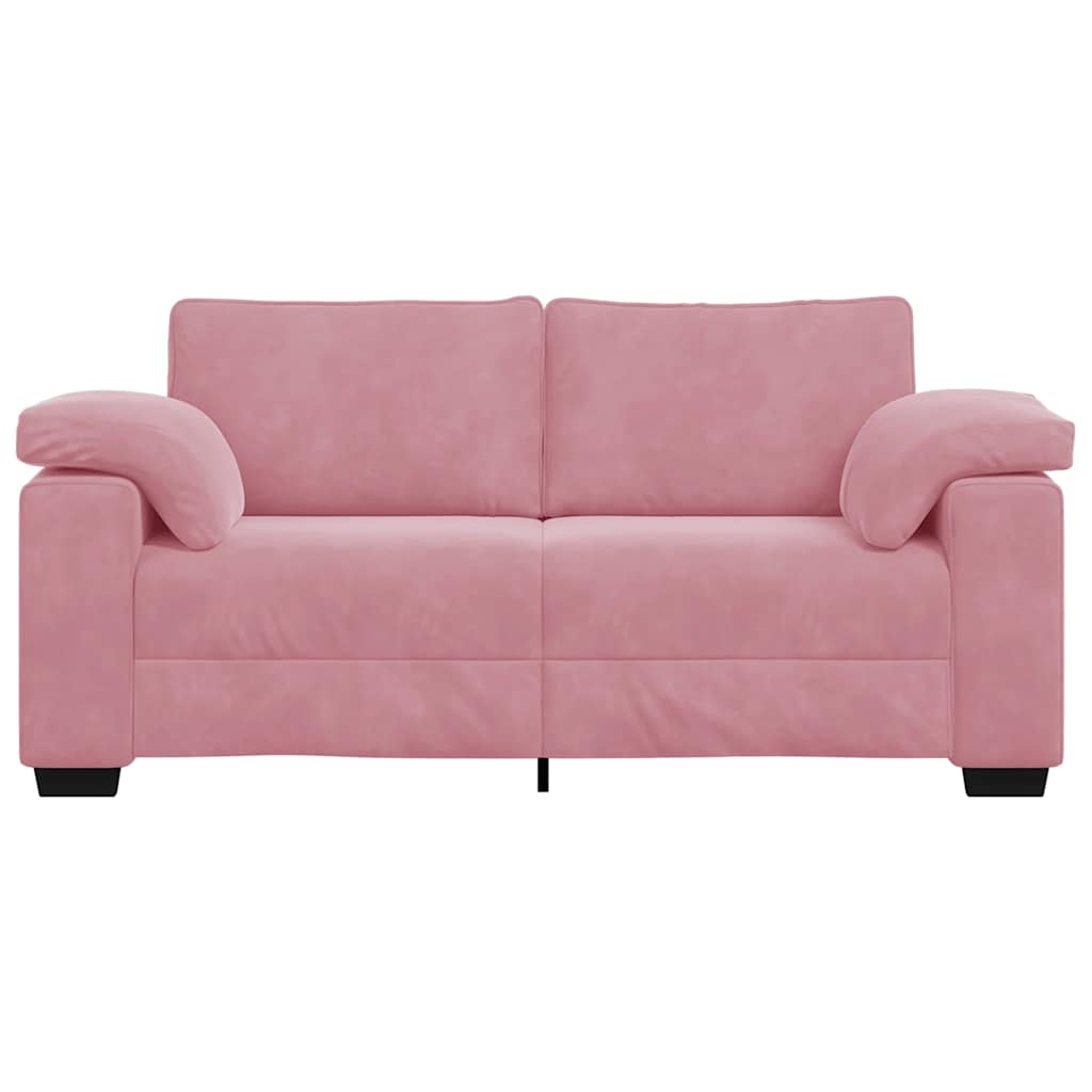 Loveseat Sofa Roze 180x77x82 cm Fluweel