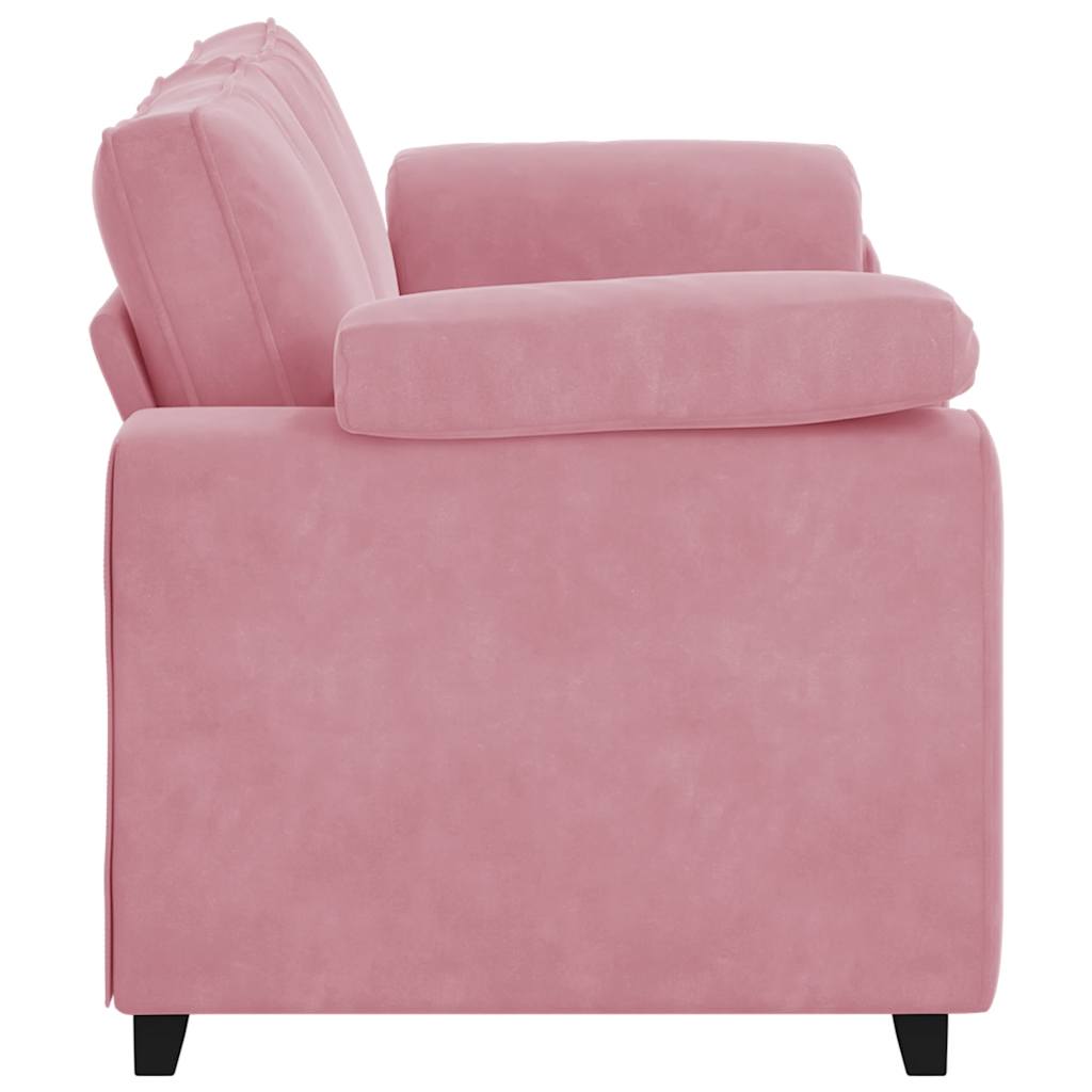 Loveseat Sofa Roze 180x77x82 cm Fluweel