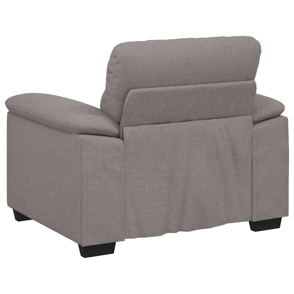 Sofastoel Taupe 100x81x84 cm Stof is nu te koop bij PeponiXL, paradijselijk wonen!