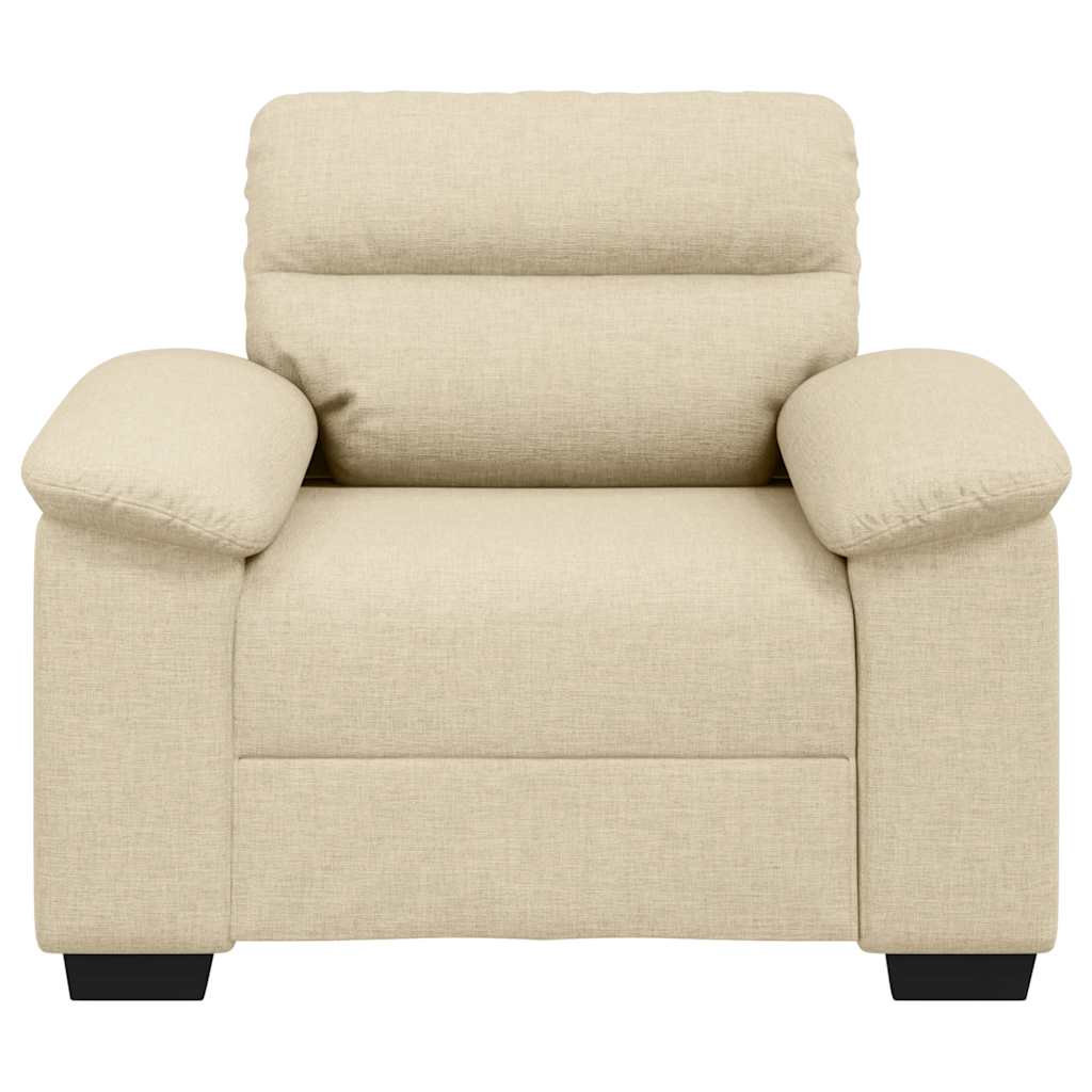 Sofastoel Crème 100x81x84 cm Stof is nu te koop bij PeponiXL, paradijselijk wonen!