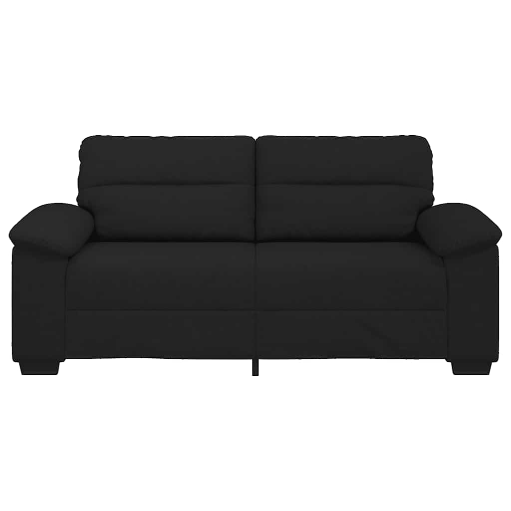 2-zitsbank 180x81x84 cm stof zwart is nu te koop bij PeponiXL, paradijselijk wonen!