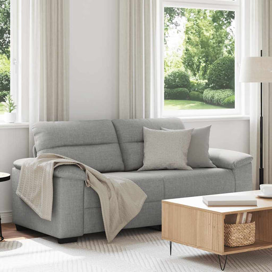 2-zitsbank Wolkengrijs 180x81x84 cm Stof is nu te koop bij PeponiXL, paradijselijk wonen!