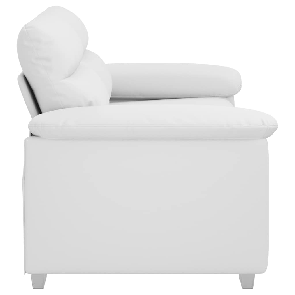 2-zitsbank wit 160x81x84 cm kunstleer is nu te koop bij PeponiXL, paradijselijk wonen!