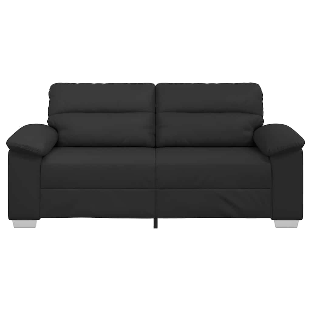 2-zitsbank zwart 180x81x84 cm kunstleer is nu te koop bij PeponiXL, paradijselijk wonen!
