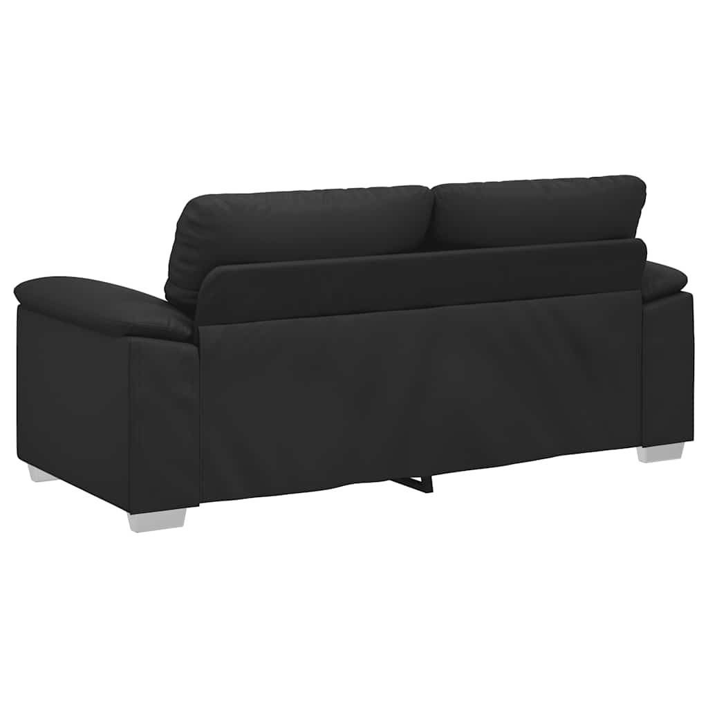 2-zitsbank zwart 180x81x84 cm kunstleer is nu te koop bij PeponiXL, paradijselijk wonen!