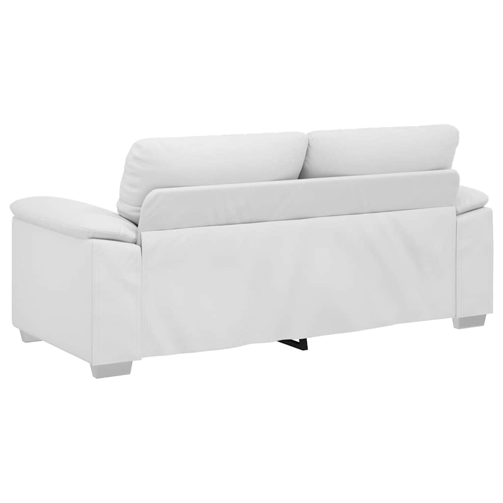 2-zitsbank wit 180x81x84 cm kunstleer is nu te koop bij PeponiXL, paradijselijk wonen!