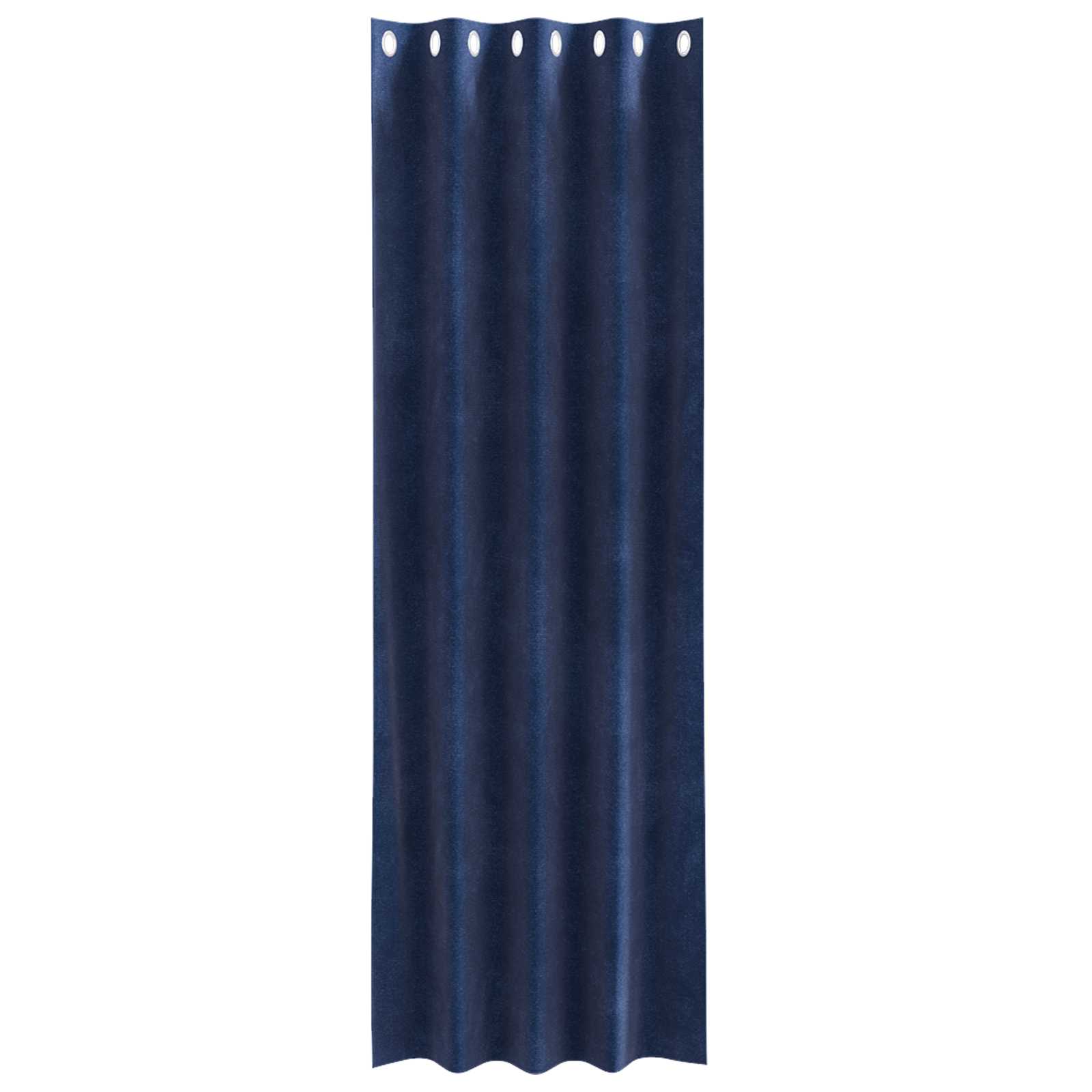 Verduisterende gordijnen 2 pcs Donkerblauw 140 x 260 cm Fluweel is nu te koop bij PeponiXL, paradijselijk wonen!