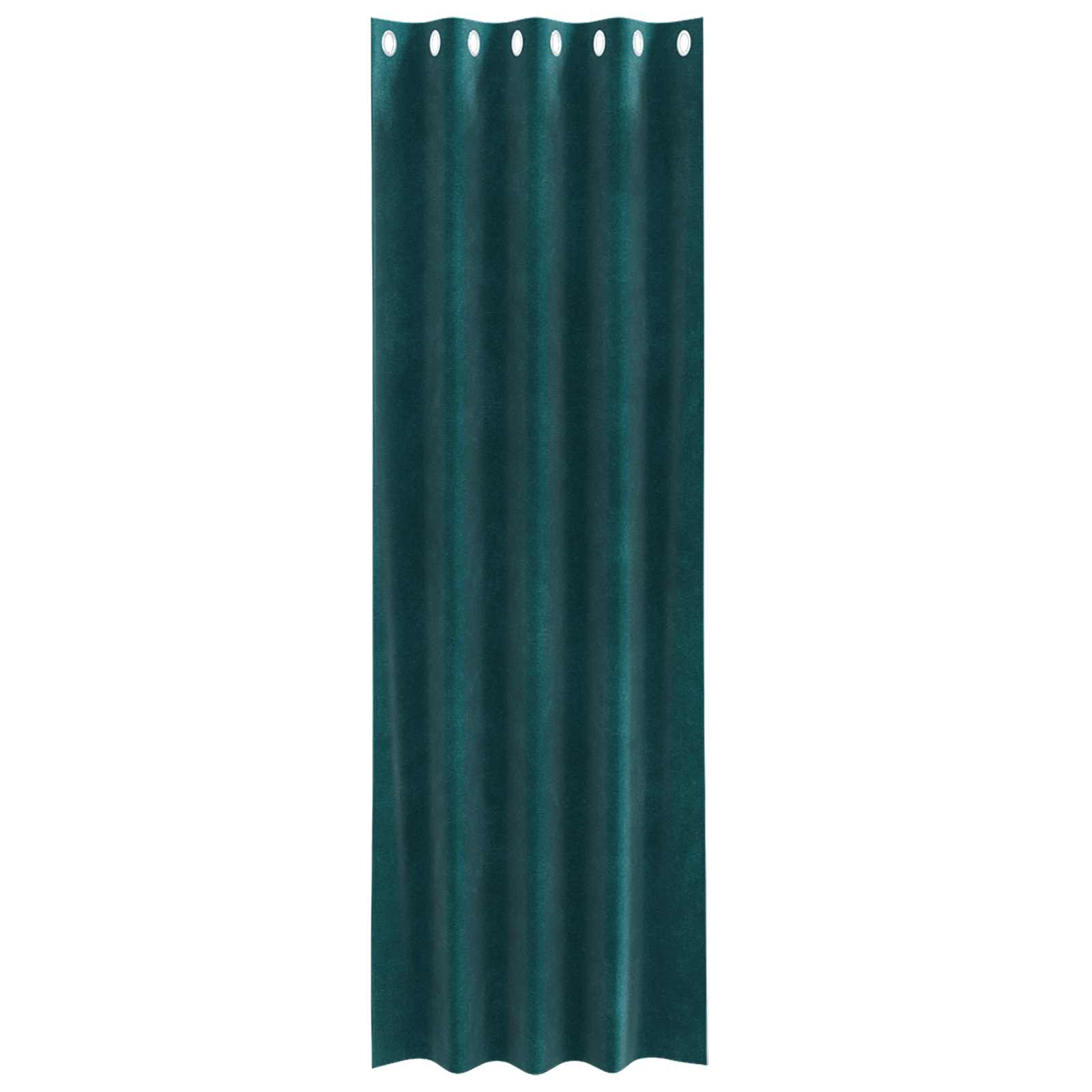 Verduisterende gordijnen 2 pcs Donkergroen 140 x 245 cm Fluweel is nu te koop bij PeponiXL, paradijselijk wonen!