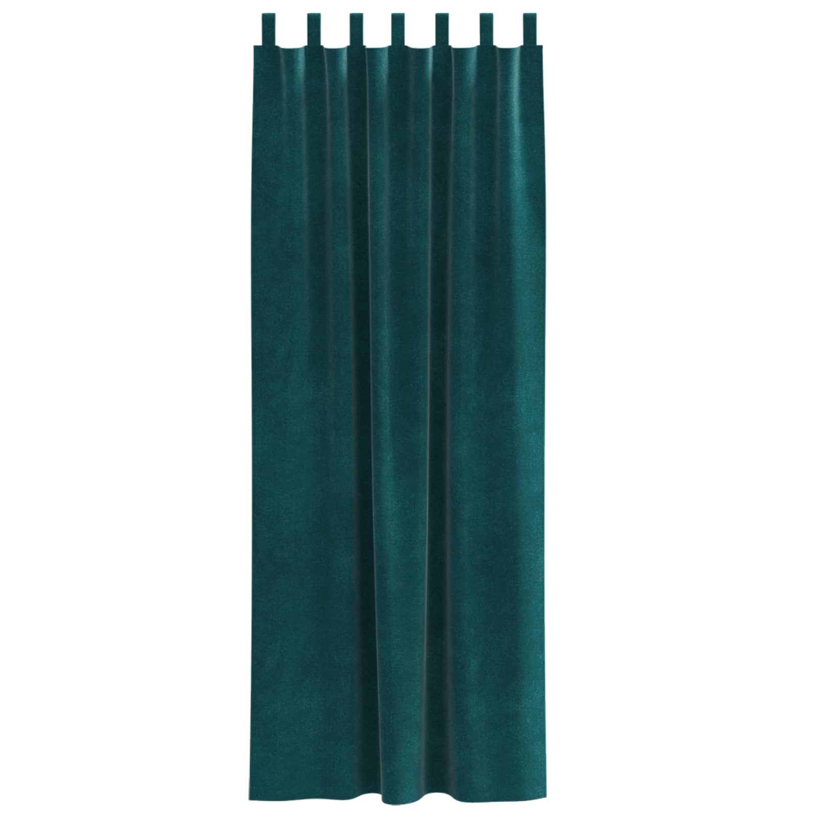 Verduisterende gordijnen 2 pcs Donkergroen 140 x 245 cm Fluweel is nu te koop bij PeponiXL, paradijselijk wonen!