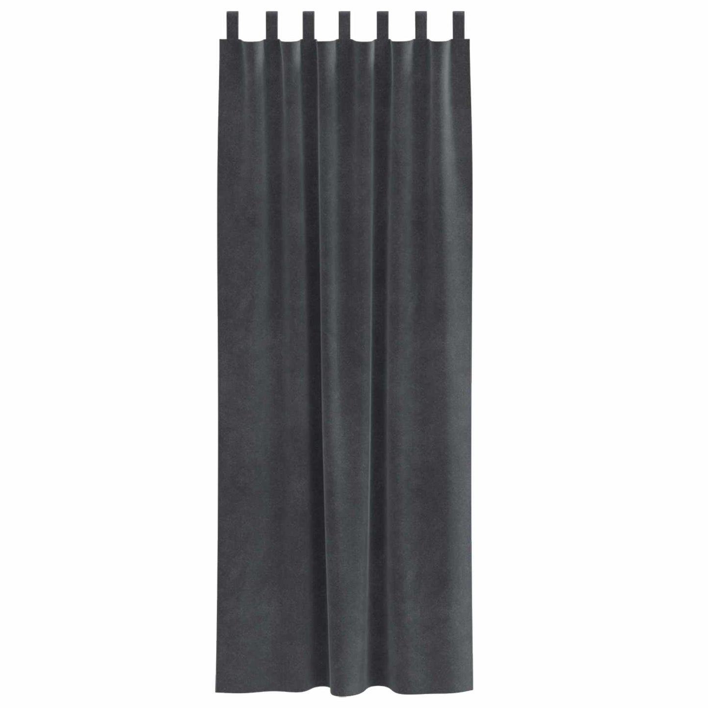 Verduisterende gordijnen 2 pcs Lichtgrijs 140 x 245 cm Fluweel is nu te koop bij PeponiXL, paradijselijk wonen!