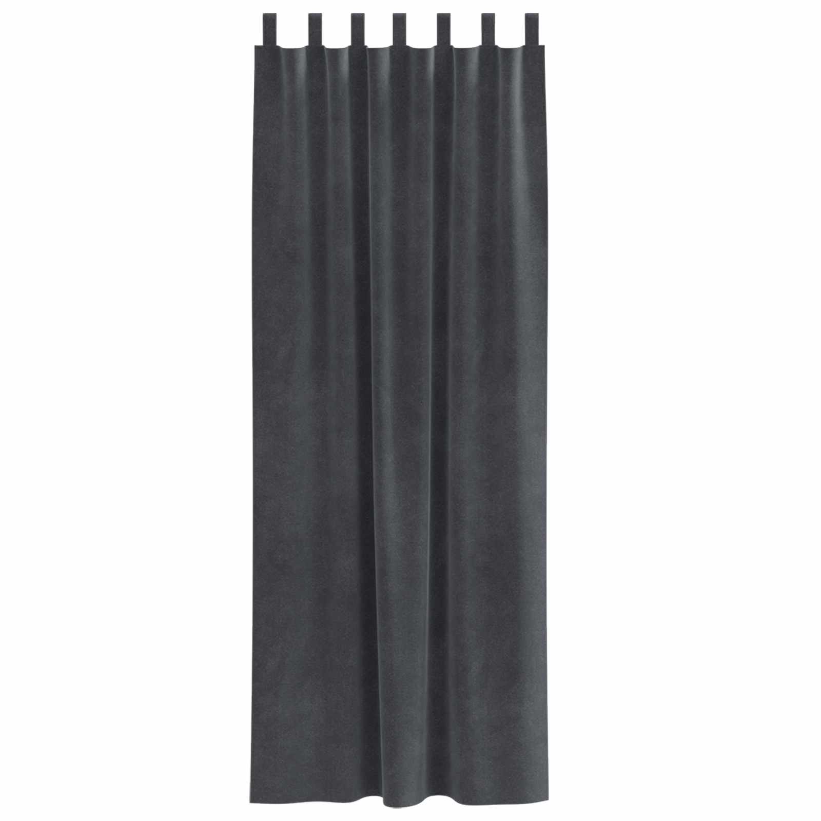 Verduisterende gordijnen 2 pcs Lichtgrijs 140 x 245 cm Fluweel is nu te koop bij PeponiXL, paradijselijk wonen!