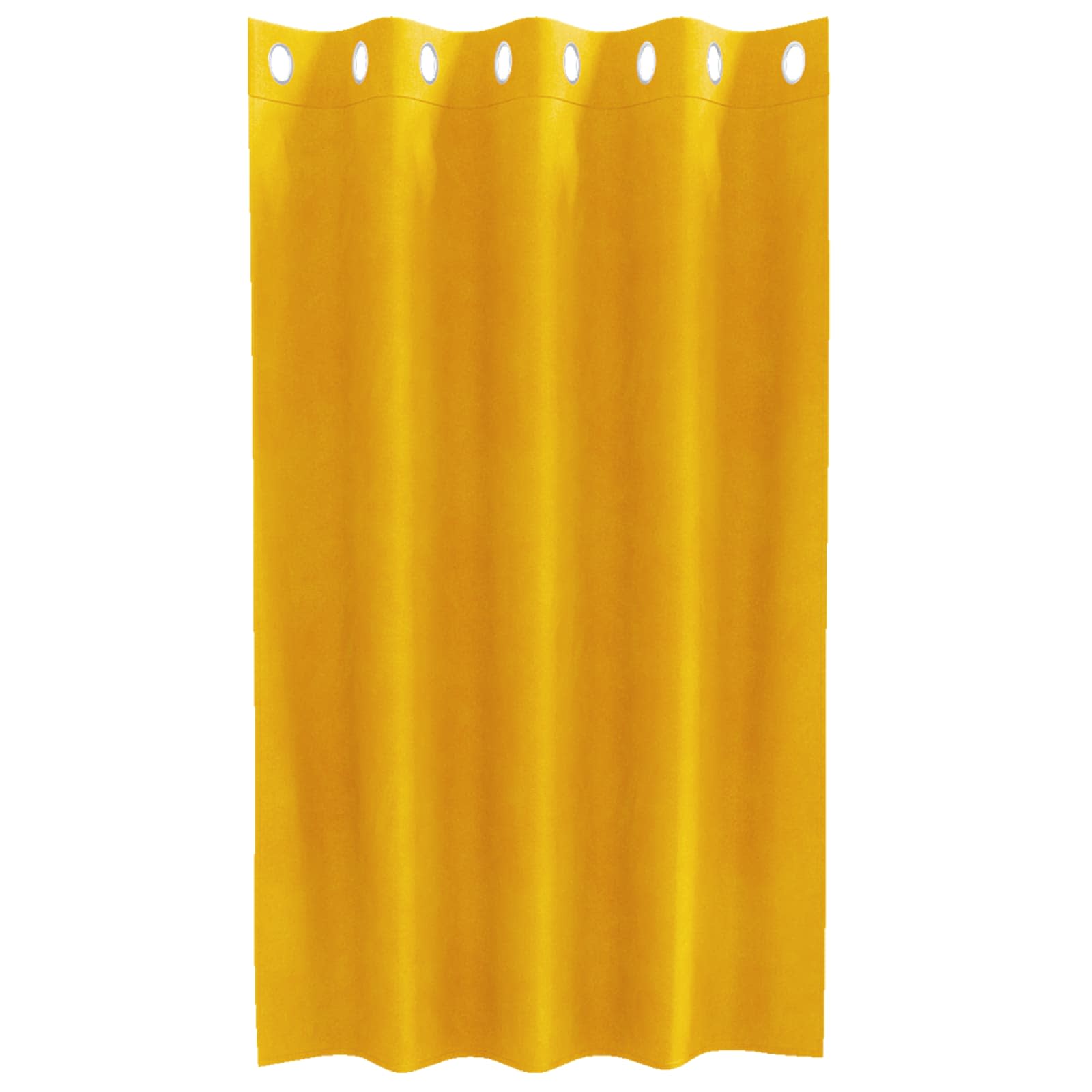 Verduisterende gordijnen 2 pcs Mosterdgeel 140 x 140 cm Fluweel is nu te koop bij PeponiXL, paradijselijk wonen!