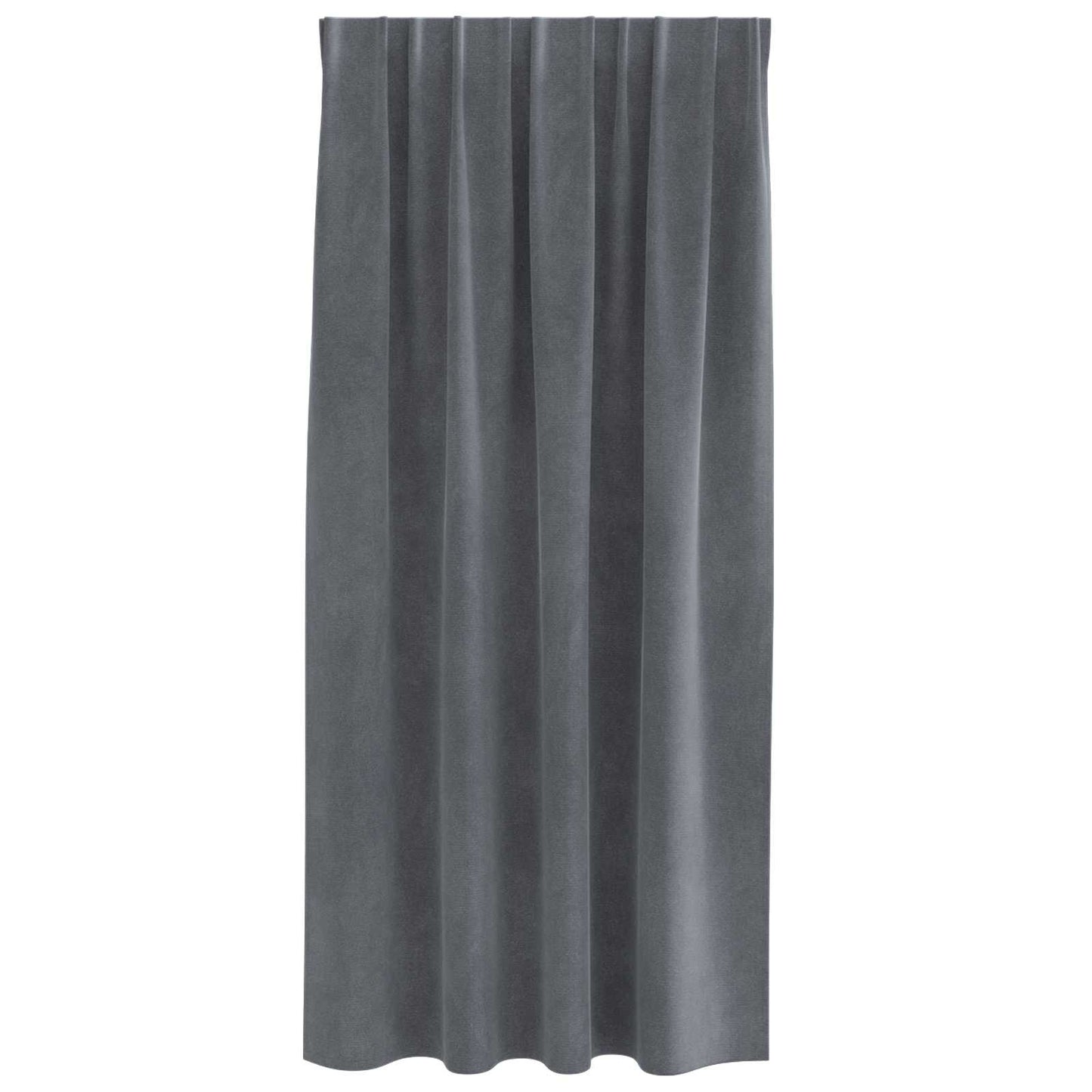 Verduisterende gordijnen 2 pcs Lichtgrijs 140 x 175 cm Fluweel is nu te koop bij PeponiXL, paradijselijk wonen!