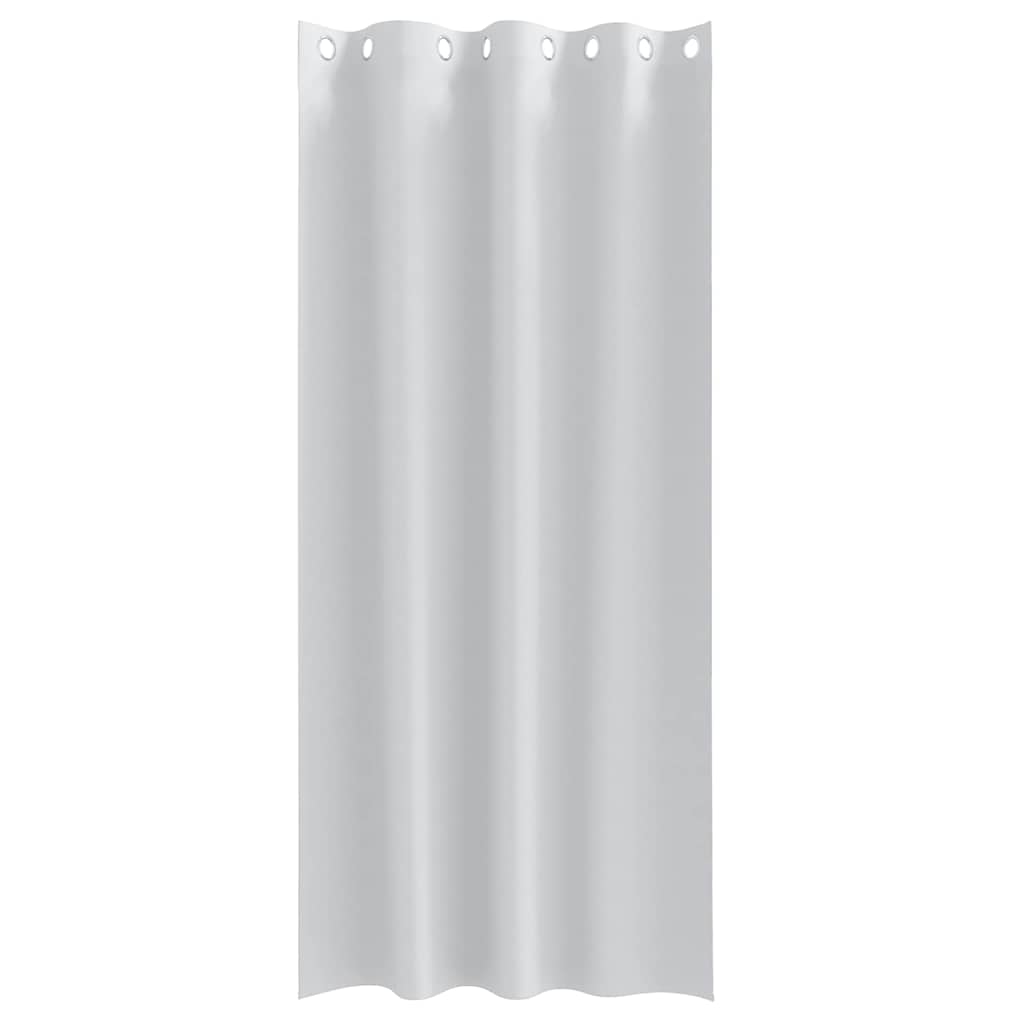 Zwart-out Gordijnen met Ringen 2 pcs Bleekgrijs 225 x 140 cm is nu te koop bij PeponiXL, paradijselijk wonen!