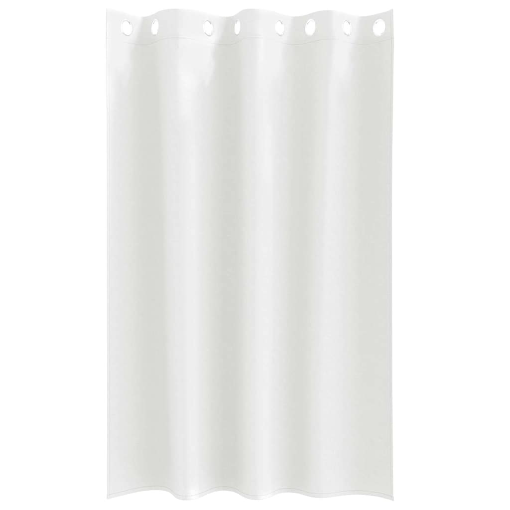 Zwart-out Gordijnen met Ringen 2 pcs Puur Wit 175 x 140 cm is nu te koop bij PeponiXL, paradijselijk wonen!