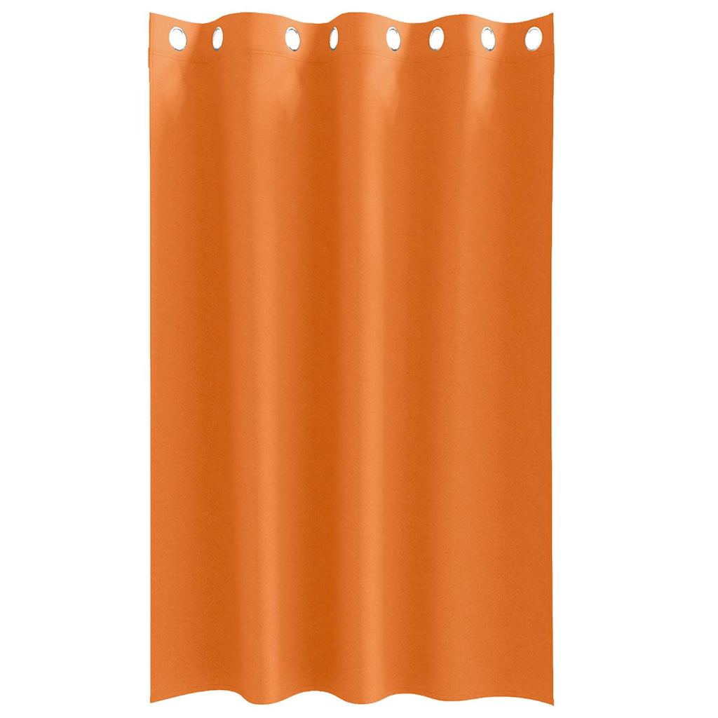 Zwart-out Gordijnen met Ringen 2 pcs Feloranje 175 x 140 cm is nu te koop bij PeponiXL, paradijselijk wonen!