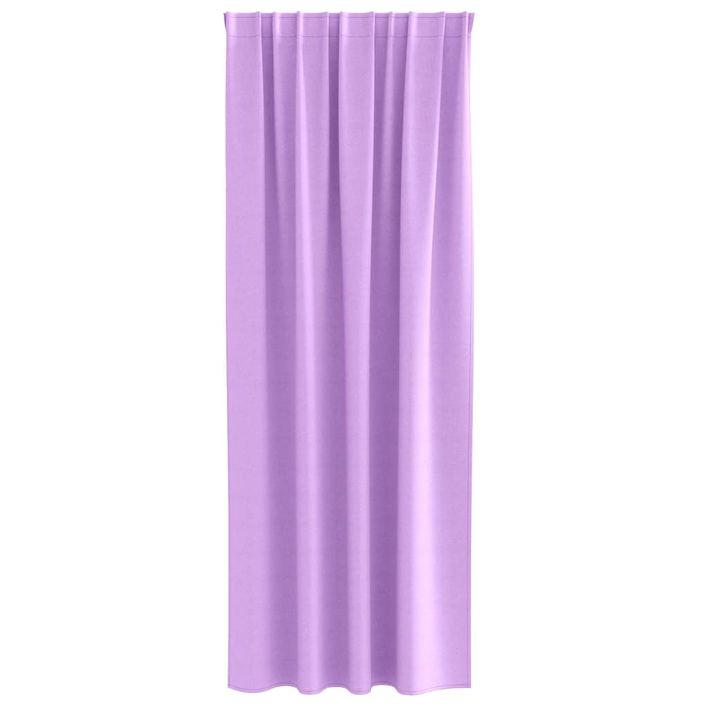 Zwart-out Gordijnen met Ringen 2 pcs Paars 260 x 140 cm is nu te koop bij PeponiXL, paradijselijk wonen!
