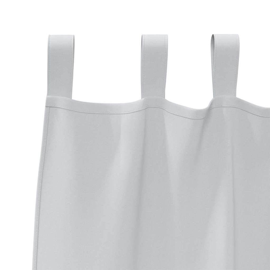 Zwart-out Gordijnen met Ringen 2 pcs Bleekgrijs 245 x 140 cm is nu te koop bij PeponiXL, paradijselijk wonen!