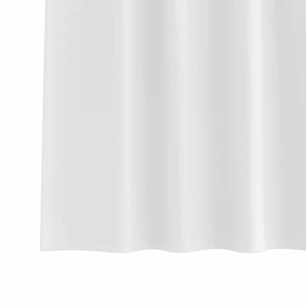 Zwart-out Gordijnen met Ringen 2 pcs Puur Wit 245 x 140 cm is nu te koop bij PeponiXL, paradijselijk wonen!