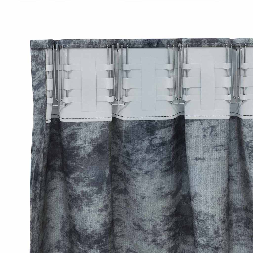Velvet Gordijnen 2 pcs Zilvergrijs 140 x 140 cm Fluweel is nu te koop bij PeponiXL, paradijselijk wonen!