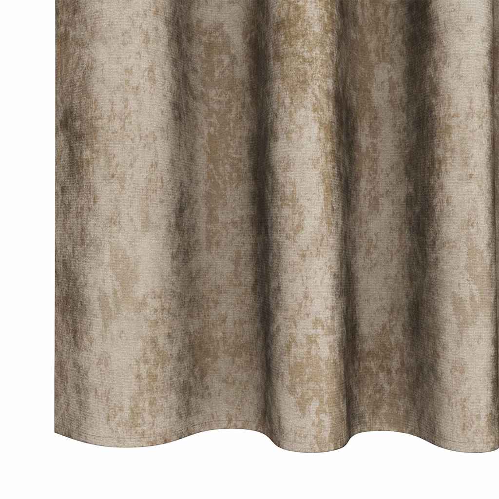 Velvet Gordijnen 2 pcs champagne 225 x 140 cm Fluweel is nu te koop bij PeponiXL, paradijselijk wonen!