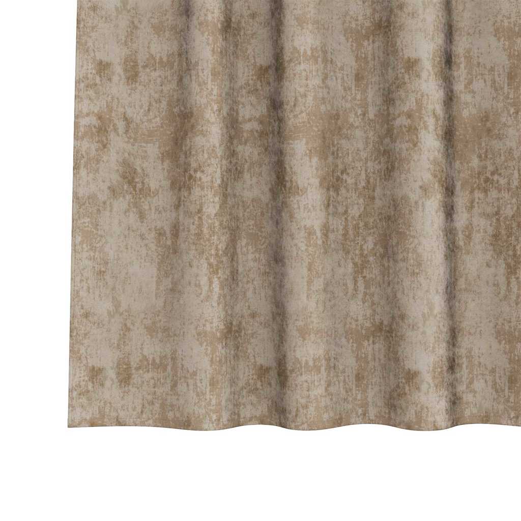 Velvet Gordijnen 2 pcs champagne 245 x 140 cm Fluweel is nu te koop bij PeponiXL, paradijselijk wonen!