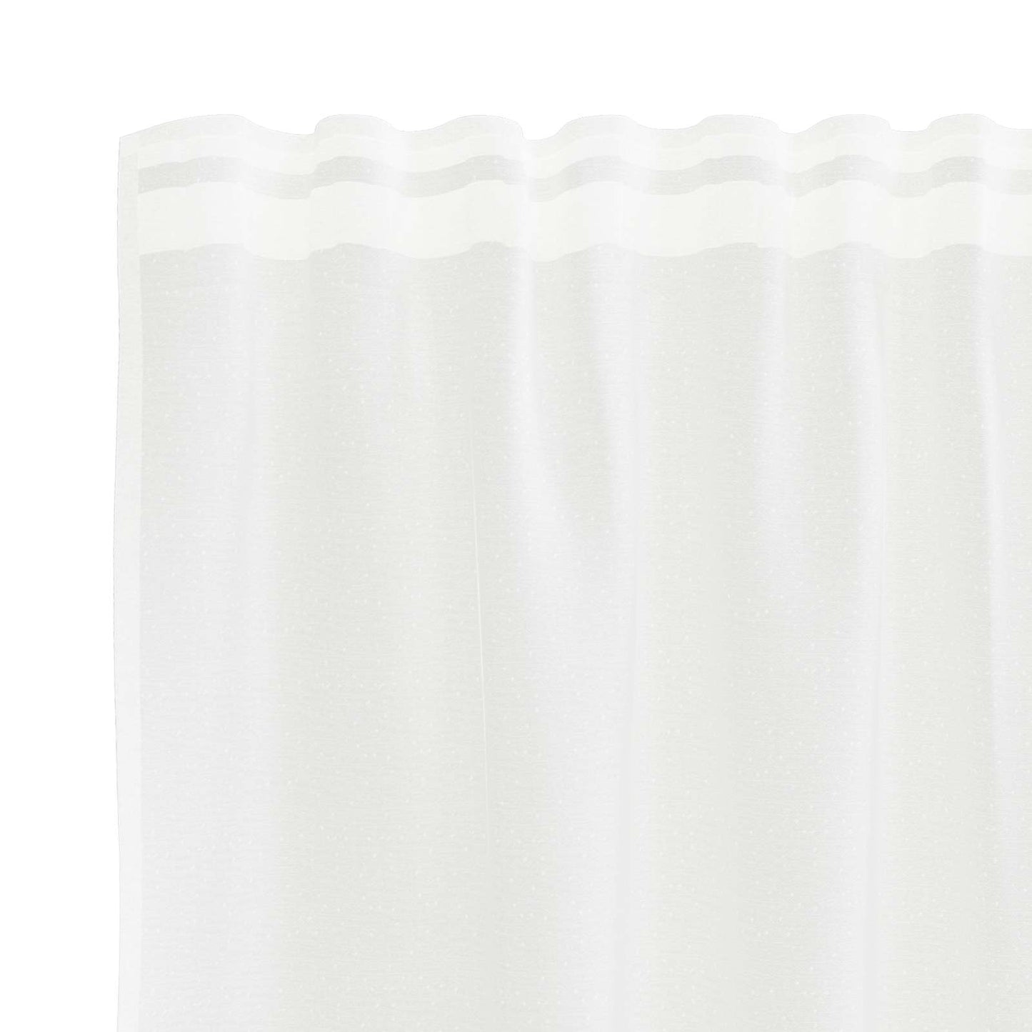 Kantgordijn met gordijnen Wit 750 x 100 cm Polyester is nu te koop bij PeponiXL, paradijselijk wonen!