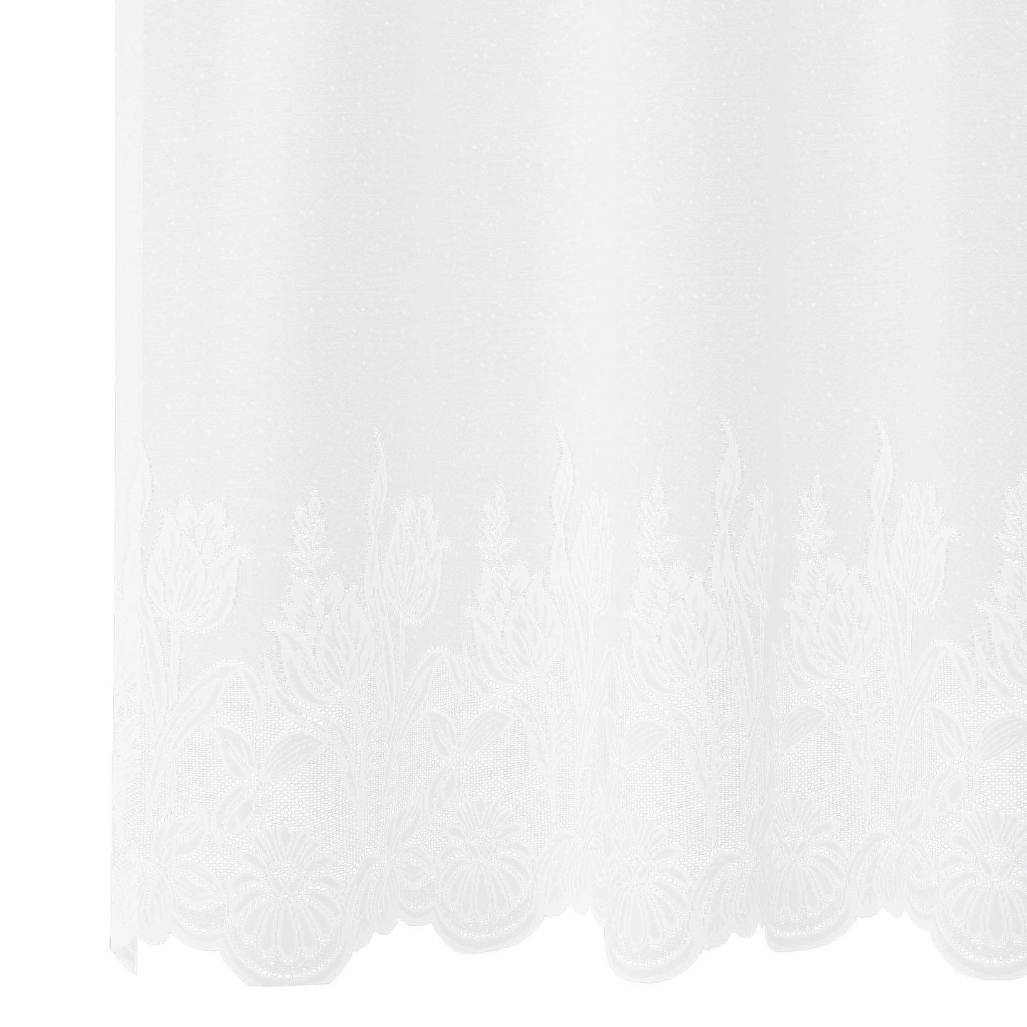 Kantgordijn met gordijnen Wit 750 x 240 cm Polyester is nu te koop bij PeponiXL, paradijselijk wonen!