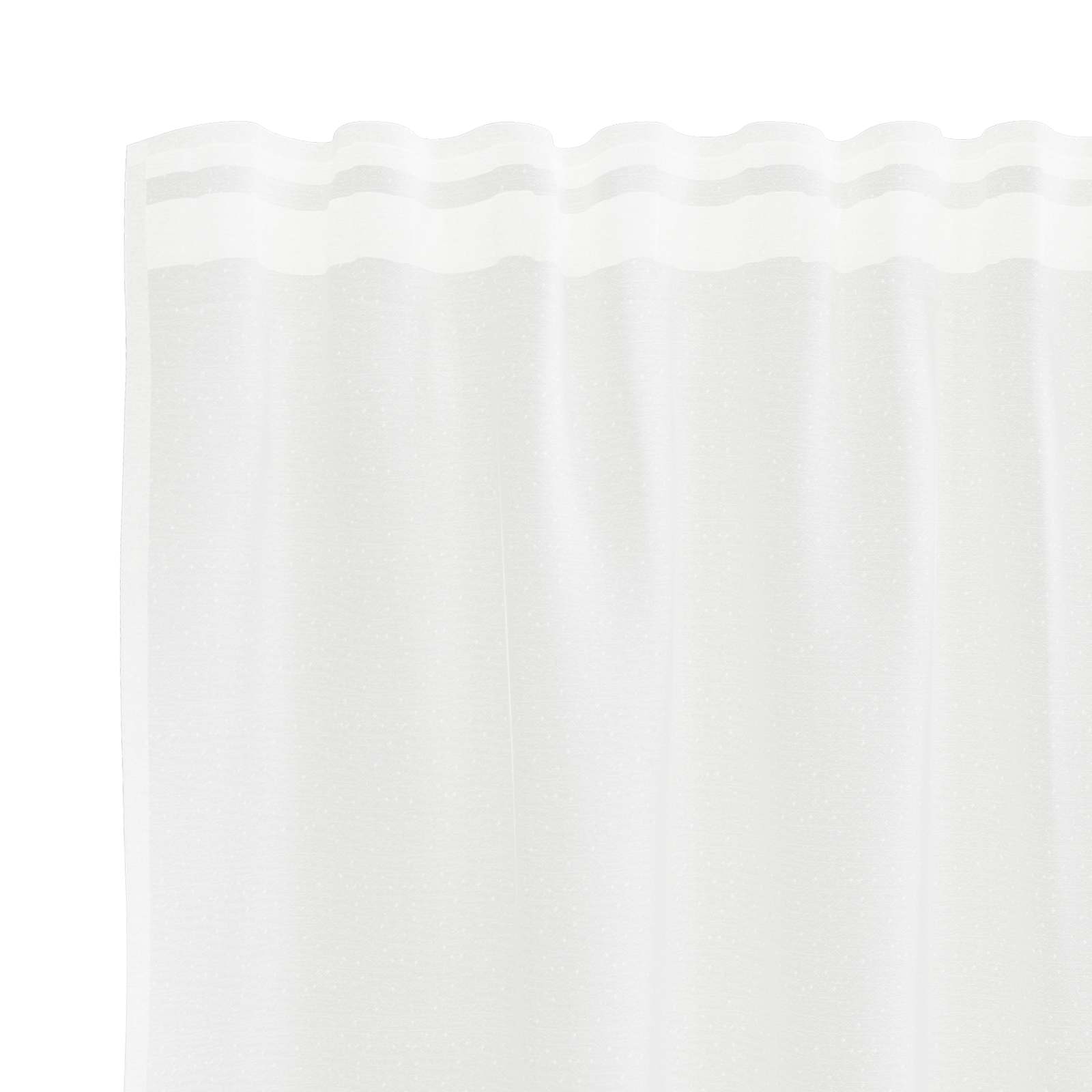 Kantgordijn met gordijnen Bloemen Wit 280 x 750 cm Polyester is nu te koop bij PeponiXL, paradijselijk wonen!