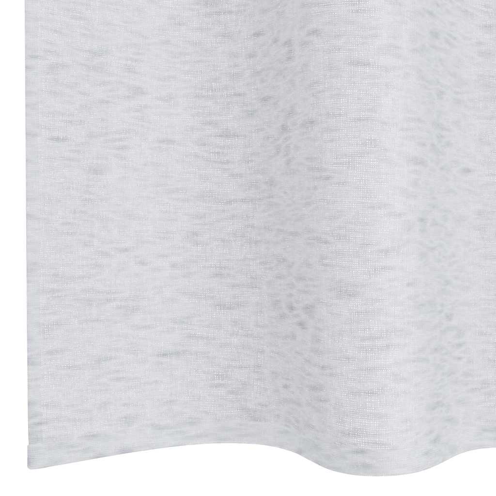Voile Gordijn 2 pcs Lichtgrijs 225 x 140 cm Polyester is nu te koop bij PeponiXL, paradijselijk wonen!