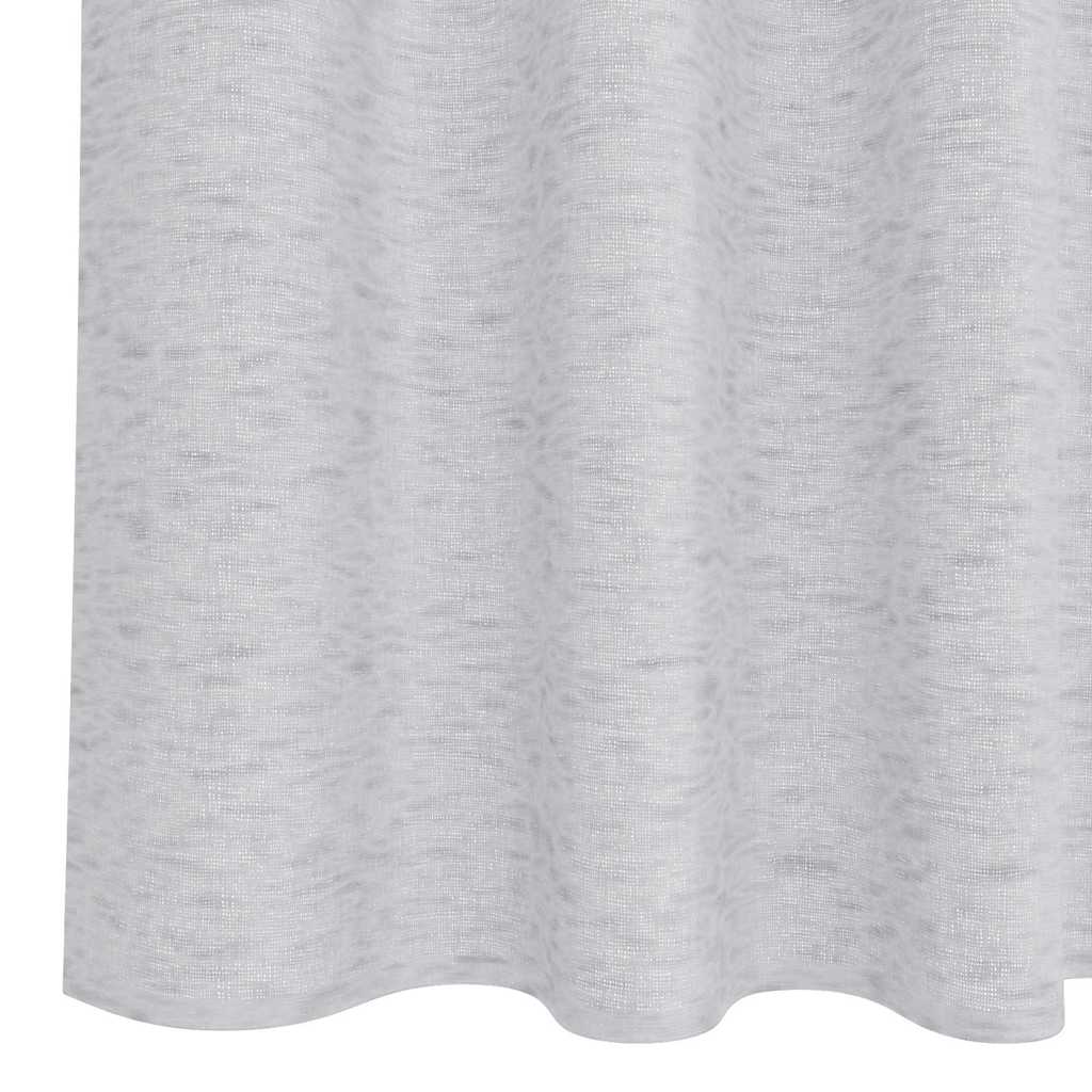 Voile Gordijn 2 pcs Lichtgrijs 140 x 140 cm Polyester is nu te koop bij PeponiXL, paradijselijk wonen!
