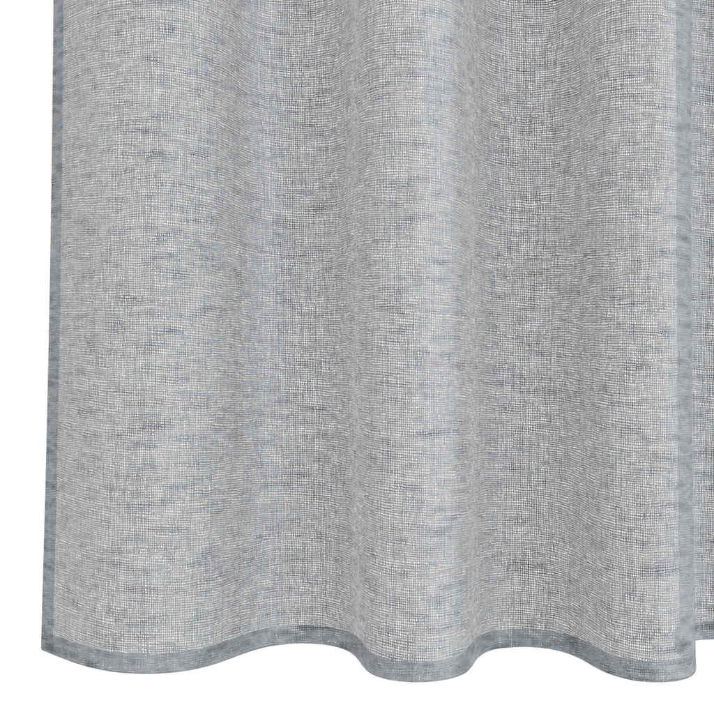 Voile Gordijn 2 pcs Donkergrijs 175 x 140 cm Polyester is nu te koop bij PeponiXL, paradijselijk wonen!