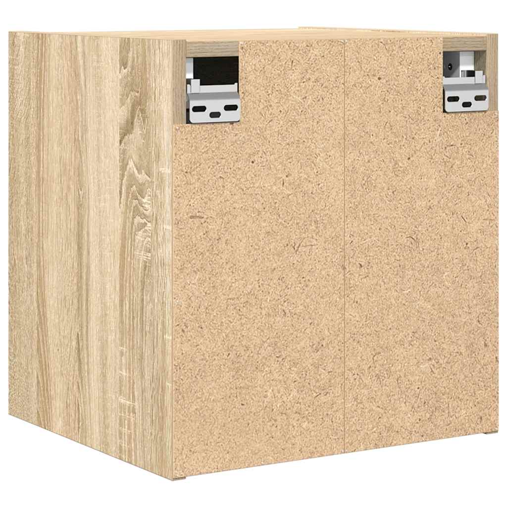Nachtkastjes 2 st wandgemonteerd 38x34x40 cm sonoma eikenkleur is nu te koop bij PeponiXL, paradijselijk wonen!