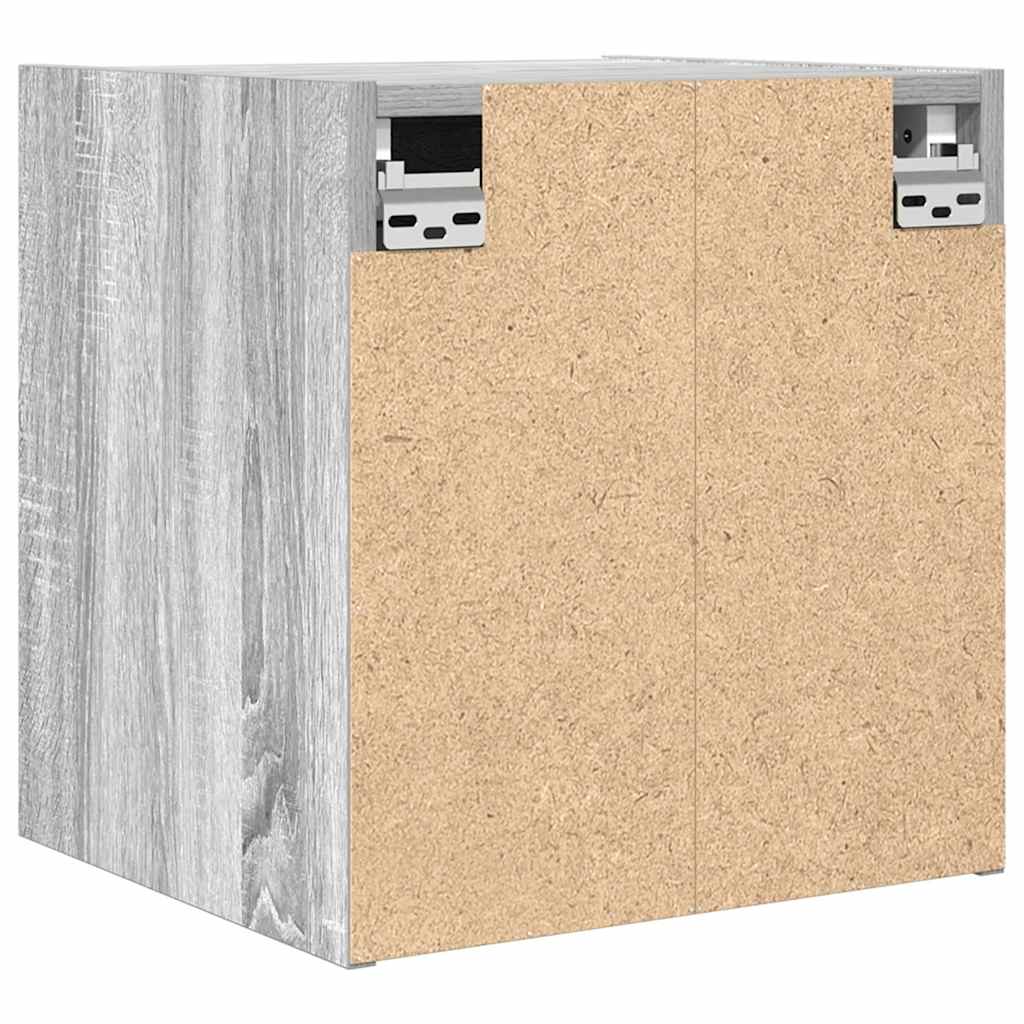 Nachtkastjes 2 st wandgemonteerd 38x34x40 cm grijs sonoma eiken is nu te koop bij PeponiXL, paradijselijk wonen!